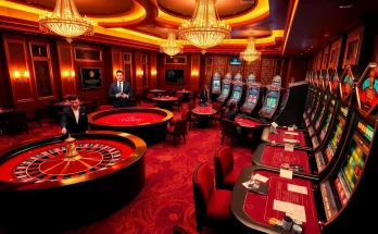 Experience the thrill of the meilleur casino en ligne France with vibrant gaming tables and luxury ambiance.