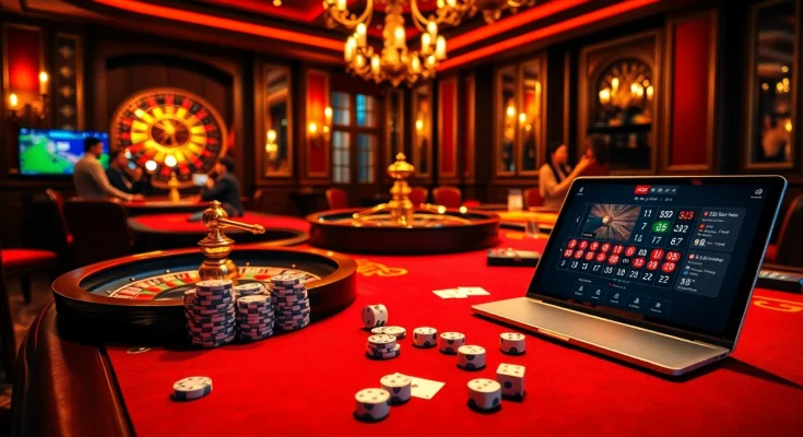 Engaged players at a casino table showcasing thrilling games at https://68vip.sh/ for ultimate excitement.